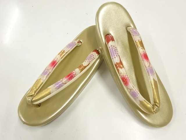 JAPANESE KIMONO / JAPANESE-STYLE ZORI (SIZE L)